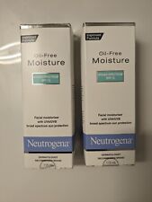 (Lote de 2) Neutrogena hidratante facial sem óleo FPS 15 EXP: 09/2026 comprar usado  Enviando para Brazil