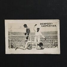 Jack dempsey carpentier for sale  HEYWOOD