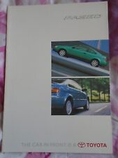 Toyota paseo brochure for sale  KINGS LANGLEY