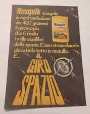 Inserto pubblicità 1978 usato  Italia