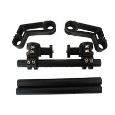 Motorcycle Handlebar 7/8" 22mm Adjustable Steering Removable Handle Bar (BLACK), used for sale  Shipping to South Africa