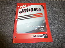 2006 Johnson 9.9 15 HP 2-Stroke Outboard Motor Shop Service Repair Manual SD for sale  Shipping to South Africa