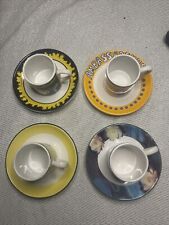 Set Of 4 Espresso cups And saucer’s French  for sale  Shipping to South Africa