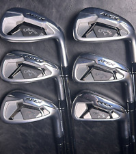 Conjunto de ferro Callaway APEX '21 5-PW, RH, eixos de aço flex regulares, estado perfeito, usado comprar usado  Enviando para Brazil