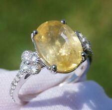 Ring diamond yellow for sale  Hallandale