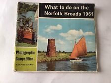 Norfolk broads 1961 for sale  NOTTINGHAM