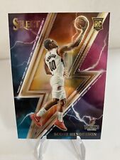 Scoot Henderson Thunder Lane 2023-24 Panini Select NBA Rookie RC Blazers #15 for sale  Shipping to South Africa