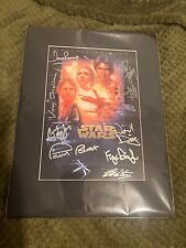 Signed star wars for sale  LEICESTER