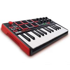 AKAI Professional MPK Mini MKII Przenośny kontroler audio MIDI Czerwony BARDZO DOBRY, używany na sprzedaż  Wysyłka do Poland
