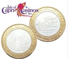 Isle Of Capri Casino .999 Silver Strikers Club Limited Edition Collectors Coin for sale  Shipping to South Africa