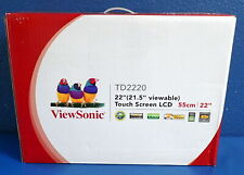 Used, ViewSonic TD2220 Touchscreen MultiTouch Monitor | NEW OPEN BOX for sale  Shipping to South Africa