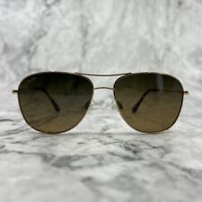 Óculos de sol Maui Jim Cliff House MJ247-16 ouro aviador titânio 59-15-120 a3, usado comprar usado  Enviando para Brazil