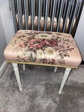 Vintage / Retro Dressing Table Style Floral Stool - A Luxalean Product for sale  Shipping to South Africa