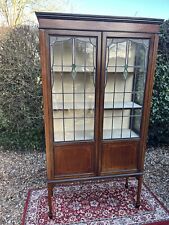 Edwardian inlaid leaded for sale  MUCH HADHAM