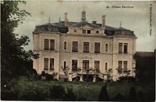 Cpa chateau devillaine d'occasion  Expédié en Belgium