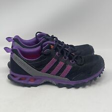 Adidas Kanadia TR 5 Trail Zapatos Mujer 7 Negro Púrpura Malla Tenis para Correr segunda mano  Embacar hacia Argentina