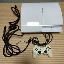 Console Sony PlayStation 3 PS3 40GB CECHH00 testado funcionando branco Japão com cabo comprar usado  Enviando para Brazil