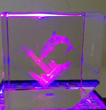 Laser etched crystal for sale  Inman