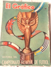 HISTORIA COPA MUNDIAL FÚTBOL 1930/1958 Revista Especial El Gráfico #2 - Argentina , usado segunda mano  Argentina 
