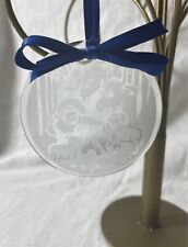 Etched glass ornament for sale  Omaha