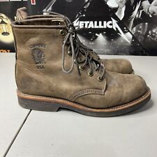 Chippewa Classic Handcrafted Work Combat Boots 20065 USA Gumlite Sole Men’s 9 D for sale  Shipping to South Africa