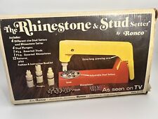 Vintage ronco rhinestone for sale  Fenton