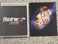 Friday the 13th Collection Scream Factory material bônus 2 discos Blu Ray + livro comprar usado  Enviando para Brazil