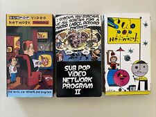 Lote VHS Sub Pop programa de rede de vídeo 1,2. & Vol. 3 comprar usado  Enviando para Brazil