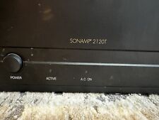 Amplificador de potência Sonance SONAMP 2120T boa limpeza, usado comprar usado  Enviando para Brazil