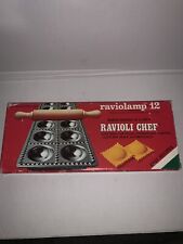 RAVIOLAMP 12 Ravioli Chef RAVIOLI / PASTRY / CANAPE MAKER Made In Italy Imperia for sale  Catasauqua