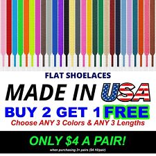 Flat sneaker shoelaces for sale  San Mateo