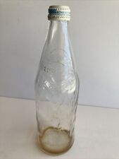 Usado, Garrafa de vidro vintage PEPSI PEPSI-COLA transparente em relevo 10 onças refrigerante pop lacrada comprar usado  Enviando para Brazil