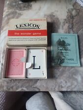 Lexicon cards. lexicon for sale  ACCRINGTON