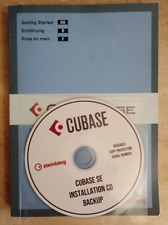 Steinberg Cubase SE Complete with Manual and Serial + Installation CD  C1 for sale  Shipping to South Africa