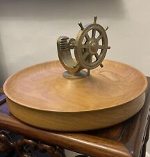 Brass ships wheel for sale  SEVENOAKS