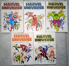 Lot encyclopédie marvel d'occasion  Châteaurenard