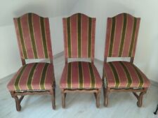 Chaises tissus rayures d'occasion  Beauvais