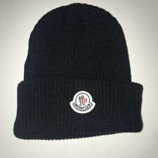 Moncler black beanie for sale  WALSALL