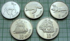 Used, REPUBLIC OF SOMALILAND 2019 - AH 1440 SET 5 COINS - ANIMALS & SAILING SHIPS, UNC for sale  Shipping to South Africa