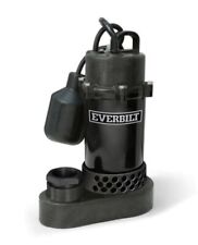Everbilt HDSP25W 1/4 HP Submersible Alum Sump Pump 34 GPM w/ Tethered Switch for sale  Shipping to South Africa