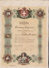 1893 firenze istituto usato  Cremona