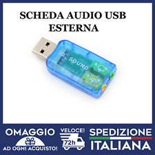 Scheda audio esterna usato  Italia