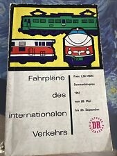 Fahrpläne international 1967 gebraucht kaufen  Hoyerswerda