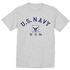 Us Navy Camisa Marinha Dos Estados Unidos Usn design Camiseta Masculino Cinza Tshirt comprar usado  Enviando para Brazil