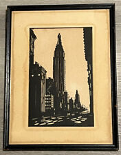Vintage woodblock print for sale  Las Vegas