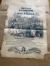 Prouvé victor.1918 affiche d'occasion  Saint-Pryvé-Saint-Mesmin