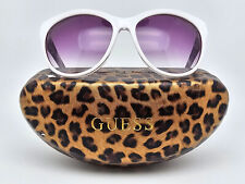 Gafas de sol Guess GU7330 WHT-35 marco blanco púrpura degradado lente ojo de gato con estuche segunda mano  Embacar hacia Argentina