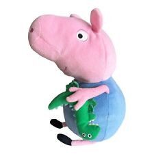 De Peppa Pig TY George Pig Con Dino Peluche Juguete Suave Animal Figura Muñeca Rosa   segunda mano  Embacar hacia Argentina