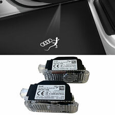 Luces LED de cortesía originales Audi lagarto + anillos logotipo de puerta para muchos Audi ́ S segunda mano  Embacar hacia Argentina