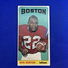 Ron Burton #4 1965 Topps Football #4 Boston Patriots EX segunda mano  Embacar hacia Argentina